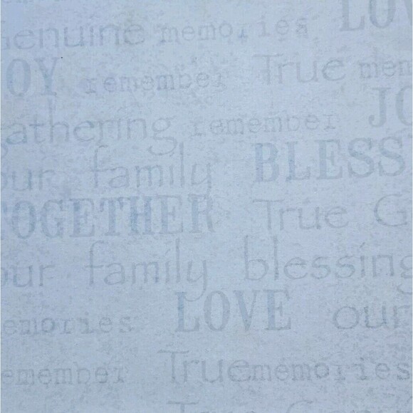 Family Scrapbook Paper 6 X 6 - approx 130 pc Scrapbooking,Card Making, Journals - Picture 3 of 8